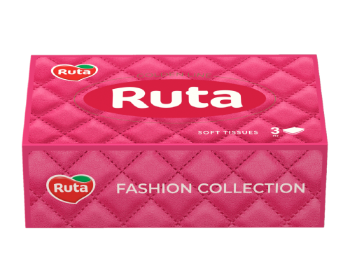 Facial tissue Ruta Fashion Collection 3-ply 60 sheets