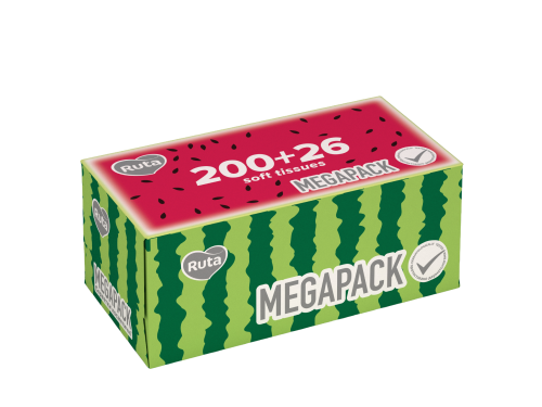 Facial tissue Ruta Family Pack 2-ply 226 sheets