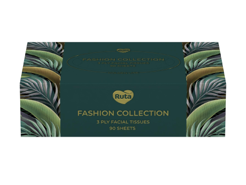 Facial tissue Ruta Fashion Collection 3-ply 90 sheets