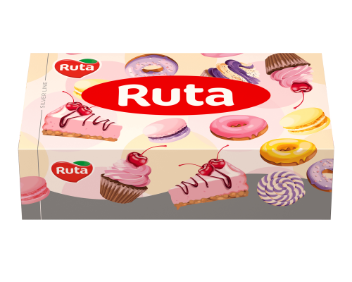 Facial tissue Ruta 2-ply  155 sheets