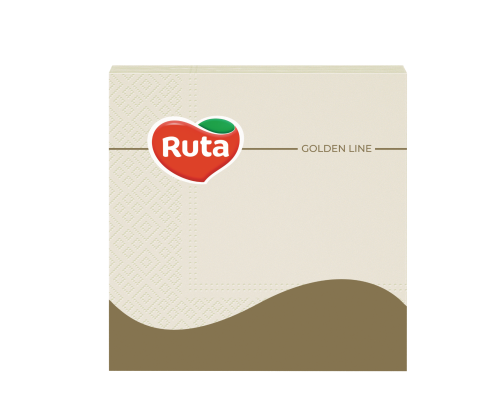 Napkins Ruta 3-ply 20 sheets champagne 