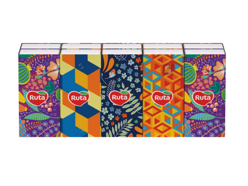 Handkerchiefs  Ruta Classic 3 ply 10x10