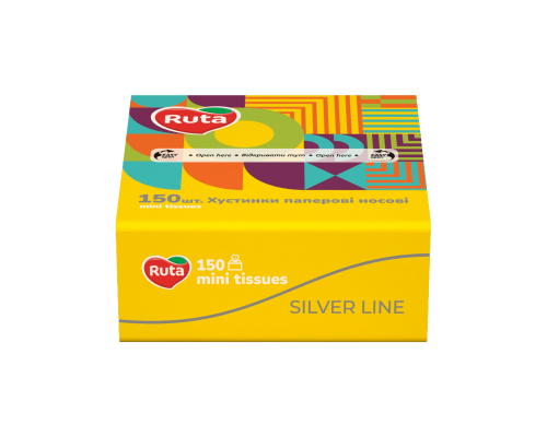 Handkerchiefs 2-ply Ruta Mini tissue 2 ply 150 sheets