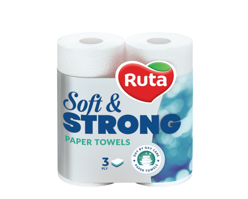 Paper towels Ruta Soft & Strong 3-ply 2 rolls