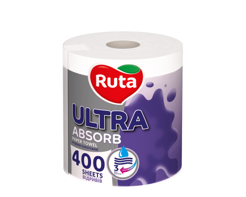 Paper towels Ruta Ultra 3-ply 